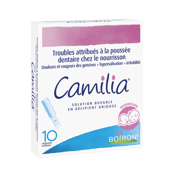 Camilia solution buvable en récipient unidose Boiron - 10 unidoses de 1 ml