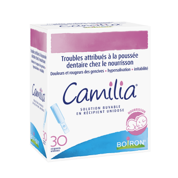 Camilia solution buvable en récipient unidose Boiron - 30 unidoses de 1 ml