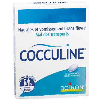 Cocculine comprimé orodispersible Boiron - boite de 40 comprimés