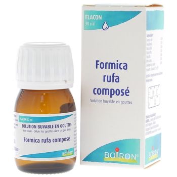 FORMICA RUFA COMPOSE Boiron - flacon de gouttes buvables de 30 ml