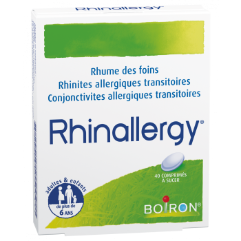 Rhinallergy comprimé à sucer Boiron - boite de 40 comprimés