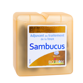 Pâtes pectorales Sambucus Boiron - boite de 70 g