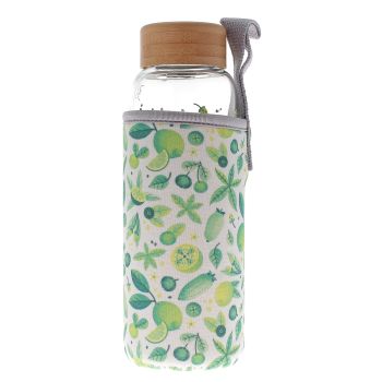 Bouteille en verre Waterdrop - une bouteille de 400ml