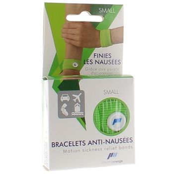 Bracelet anti-nausées enfant taille small Pharmavoyage - une paire de bracelet