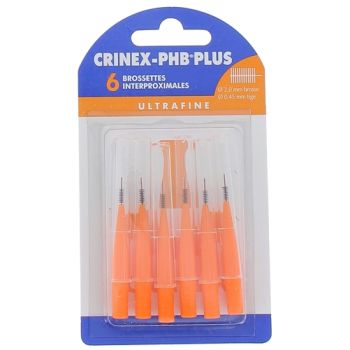 Brossettes interdentaires maxi phb plus Crinex - 6 brossettes