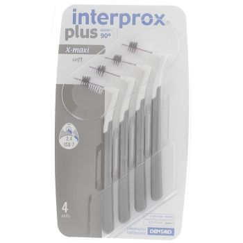 Brossettes interdentaires x-maxi soft interprox plus grise Crinex - 4 brossettes