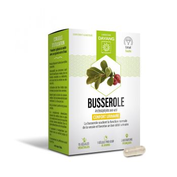 Busserole confort urinaire Bio Dayang - boîte de 15 gélules