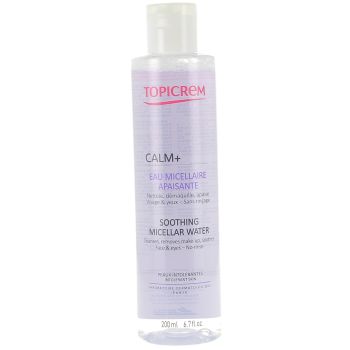 CALM+ eau micellaire apaisante Topicrem - flacon de 200 ml