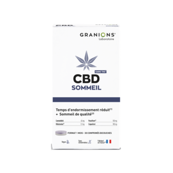 CBD Sommeil Granions - boite de 30 comprimés