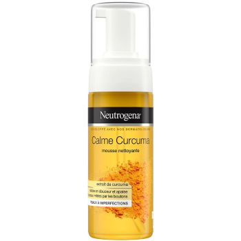 Calme Curcuma mouse nettoyante Neutrogena - flacon-pompe de 150ml