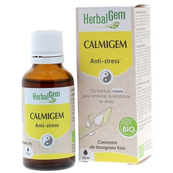 Calmigem anti-stress HerbalGem - flacon compte-gouttes de 30 ml