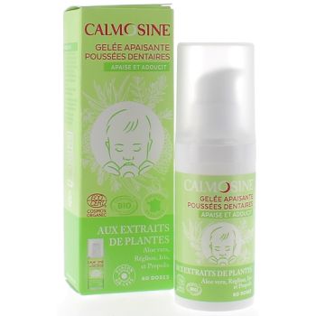 Calmosine Gelée apaisante poussées dentaires bio Laudavie - flacon-pompe de 15ml