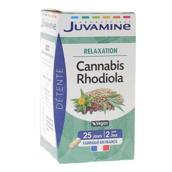 Cannabis Rhodiola Juvamine - boîte de 50 gélules