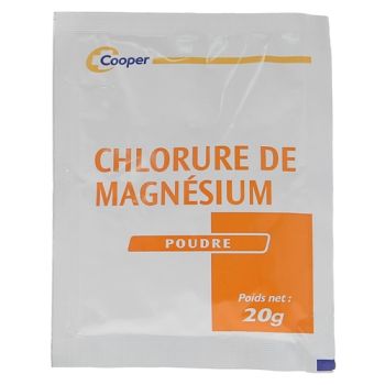 Chlorure de magnésium Cooper - 1 sachet de 20 g