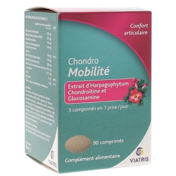 Chondro Mobilité confort articulaire Viatris - boîte de 90 comprimés