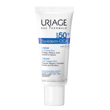 Bariéderm Cica-crème SPF 50+ Uriage - tube 40 ml