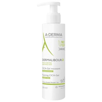 Dermalibour+ CICA - Gel moussant A-Derma - flacon-pompe de 200ml