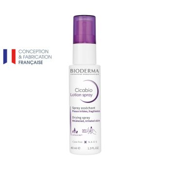 Cicabio lotion spray asséchant Bioderma - spray de 40 ml