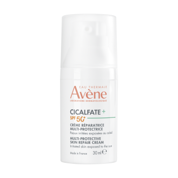 Cicalfate + Crème réparatrice multiprotectrice SPF50+ Avène - flacon-pompe de 30 ml