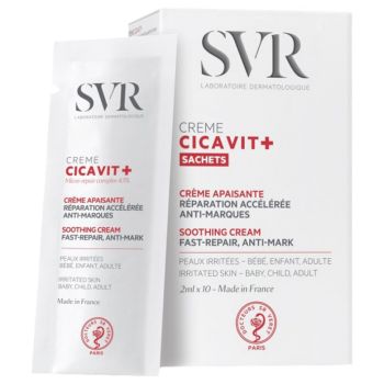 Cicavit+ Crème apaisante SVR - boîte de 10 sachets de 2ml