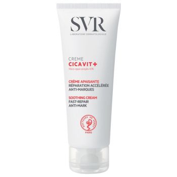 Cicavit+ crème apaisante réparation accélérée anti-marques SVR - tube de 40 ml