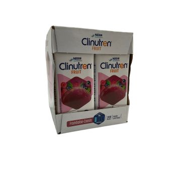 Clinutren fruit saveur framboise cassis - 4 briques de 200 ml