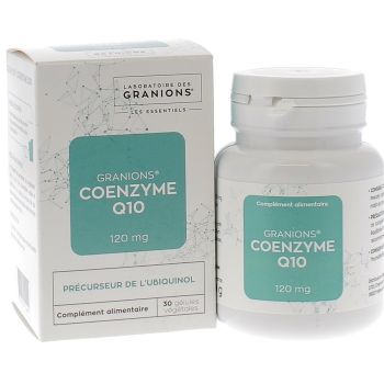 Coenzyme Q10 120 mg Granions - boîte de 30 gélules végétales