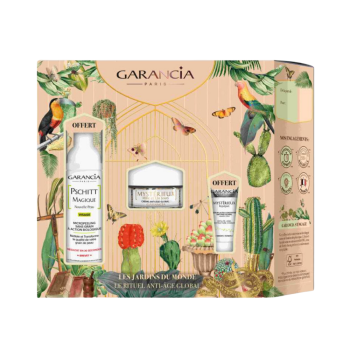 Coffret Le rituel anti-âge global Garancia - coffret contenant 3 produits dont 1 offert