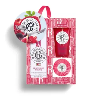 Coffret Printemps Gingembre rouge Roger & Gallet - flacon de 100 ml