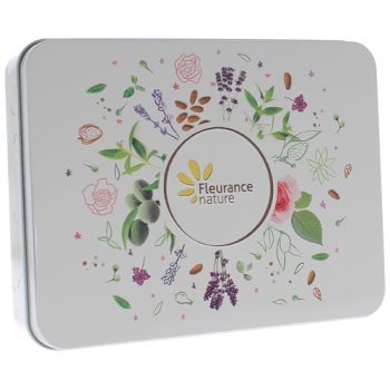 Coffret crèmes mains instant douceur bio Fleurance nature - 4 tubes de 30 ml