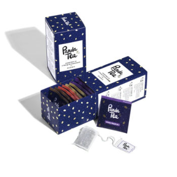 Coffret de Noël 2023 Panda Tea - boîte de 20 sachets