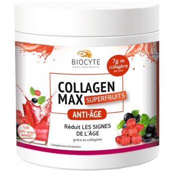 Collagen Max Superfruits Biocyte - pot de 260 g