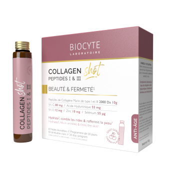 Collagen Shot Biocyte - boite de 10 fioles