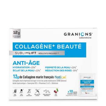 Collagène+ beauté Sublimlift Granions - boite de 10 sachets