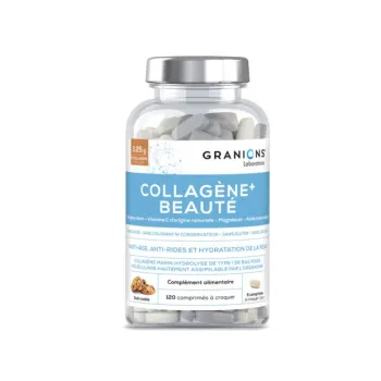 Collagène+ beauté goût cookie Granions - pot de 120 comprimés