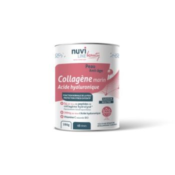 Collagène marin acide hyaluronique peau anti-âge Nuviline - pot de 280g