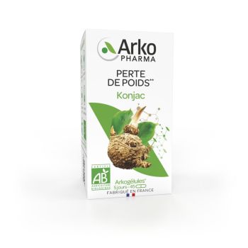 Arkogélules Konjac perte de poids bio Arkopharma - boîte de 45 gélules