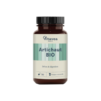 Artichaut bio Vitavea - pot de 30 gélules