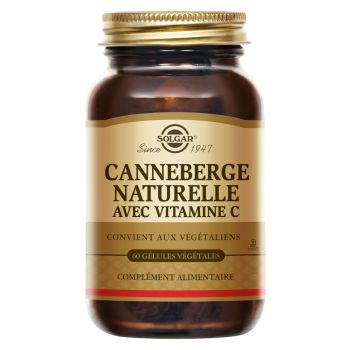 Cranberry canneberge Solgar - boite de 60 gélules