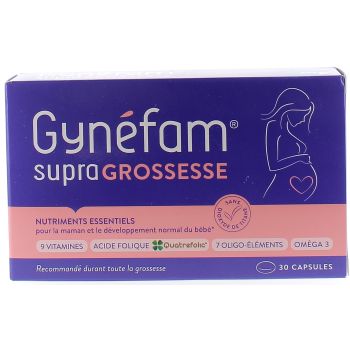 Gynéfam Supra Grossesse Effik - boite de 30 capsules