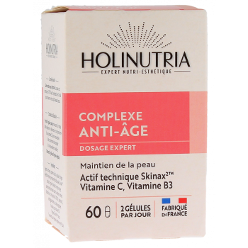 Complexe anti-âge Holinutria - boîte de 60 gélules