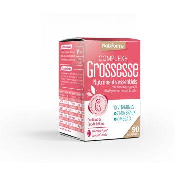 Complexe grossesse Nat&Form - boite de 90 capsules