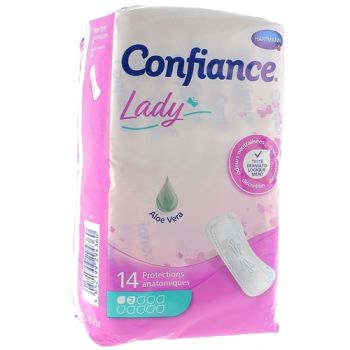 Confiance Lady Protections anatomiques Absorption 2 Hartmann - 14 protections anatomiques