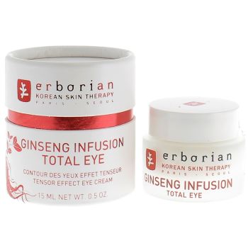 Contour des yeux Ginseng Infusion Total Eye effet tenseur Erborian - pot de 15 ml