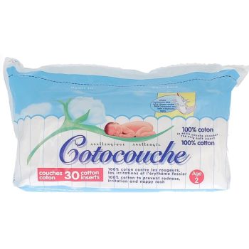 Couches coton âge 2 Cotocouche - paquet de 30 couches