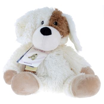 Cozy peluche bouillotte chien Soframar - 1 peluche de 30 cm