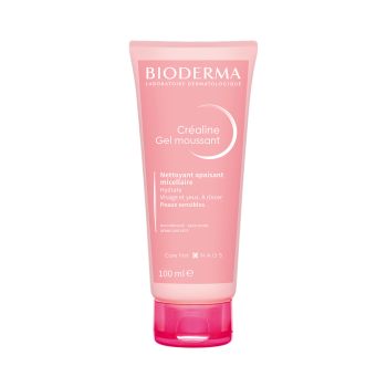 Créaline Gel moussant Bioderma - tube de 100 ml