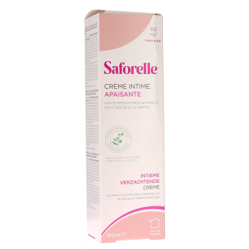 Crème apaisante intime Saforelle - tube de 100 ml