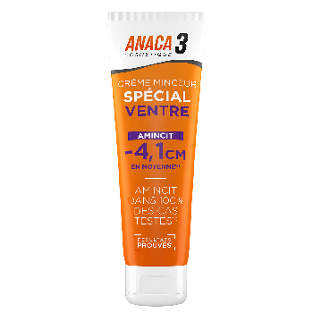 Crème minceur spécial ventre Anaca3 - tube de 150 ml