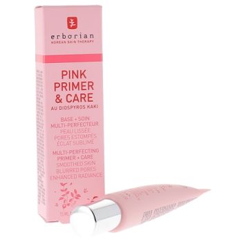 Crème Pink Primer & Care au Diospyros Kaki Erborian - tube de 15 ml